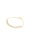 Baublebar Layered Crystal Pull Tie Bracelet In Gold
