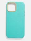 Baublebar Leather Phone Case In White