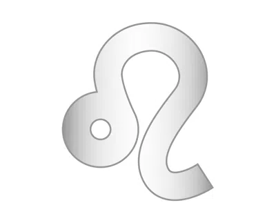 Baublebar Leo Zodiac Icon In Metallic