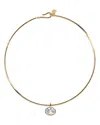 Baublebar Jelane Cubic Zirconia Collar Necklace In Gold