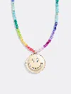 Baublebar Lil' Smiley Kids' Locket Necklace In Gold