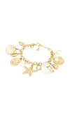 Baublebar Linda Shell Bracelet In Gold