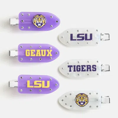 Baublebar Louisiana State University Creaseless Hair Clip Set