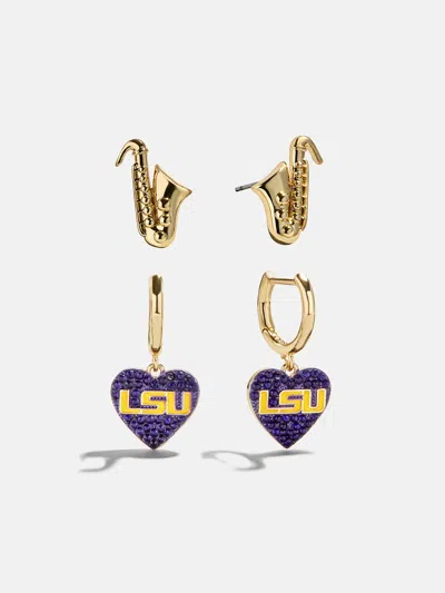 Baublebar Louisiana State University Earring Set In Gold