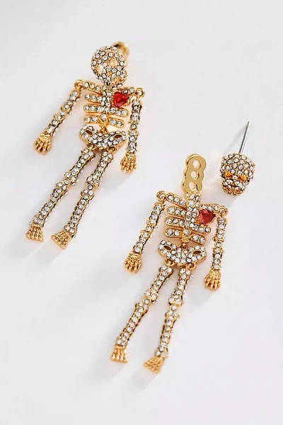 Baublebar Love You To Death Earrings In Gold