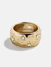 Baublebar Lyra Celestial Bubble Ring In Gold