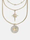 Baublebar Lyra Celestial Layered Necklace In Gold
