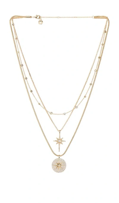 Baublebar Lyra Celestial Layered Necklace In Gold