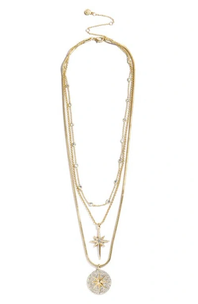 BAUBLEBAR BAUBLEBAR LYRA CELESTIAL LAYERED NECKLACE