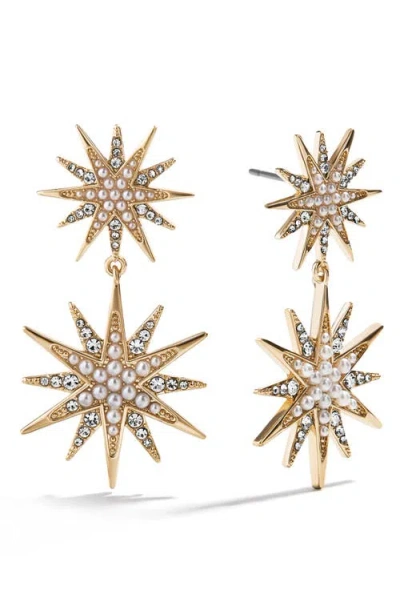 Baublebar Star Power Pave Celestial Statement Earrings In Gold