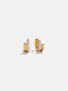 Baublebar Maddison 18k Gold Huggie Earrings In Gold
