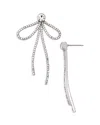 Baublebar Madeline Crystal Bow Drop Earrings In Metallic
