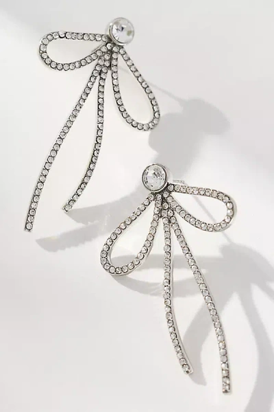 Baublebar Madeline Bow Statement Earrings In Metallic