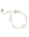 Baublebar Madeline Imitation Pearl Bracelet In White