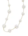 Baublebar Pearl Infinity Necklace In Pearl