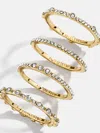 Baublebar Maggie Ring Set In Gold
