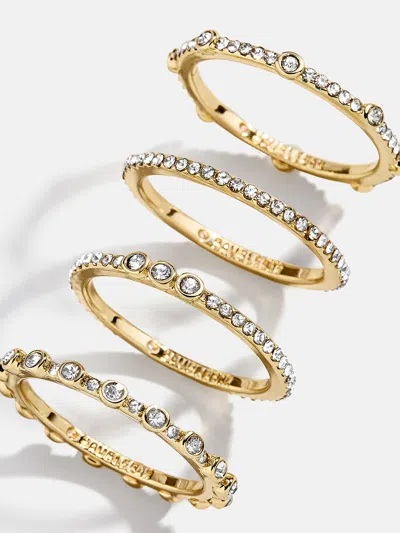 Baublebar Maggie Ring Set In Gold