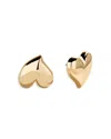 Baublebar Mallory Chunky Heart Earrings In Gold