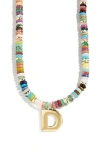 Baublebar Marcella Initial Necklace