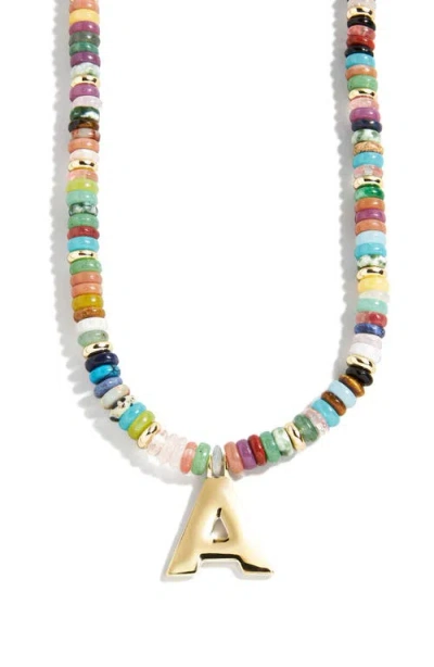 Baublebar Marcella Initial Necklace