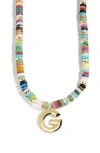 Baublebar Marcella Initial Necklace