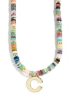 Baublebar Marcella Initial Necklace