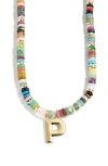 Baublebar Marcella Initial Necklace