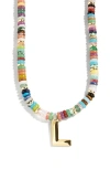 Baublebar Marcella Initial Necklace
