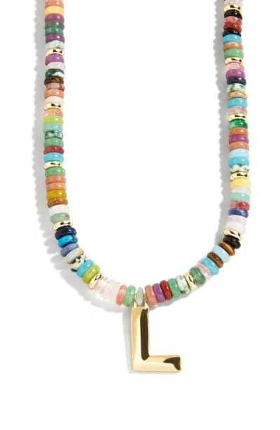 Baublebar Marcella Initial Necklace