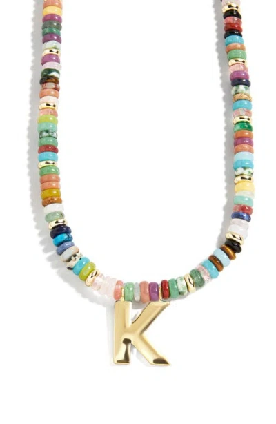 Baublebar Marcella Initial Necklace