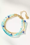 Baublebar Mariana Layered Beaded Bracelet In Blue