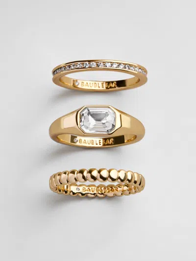 Baublebar Mary Gold Ring Set
