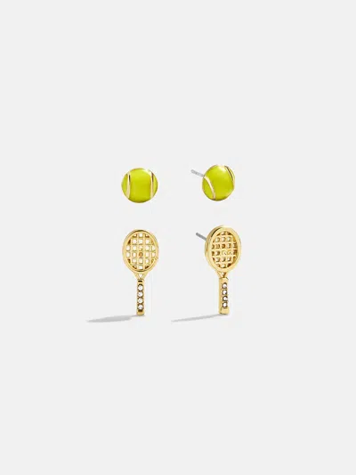 Baublebar Match Point Earring Set In Gold