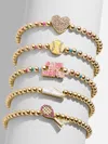 Baublebar Match Point Kids' Pisa Bracelet Set In Gold