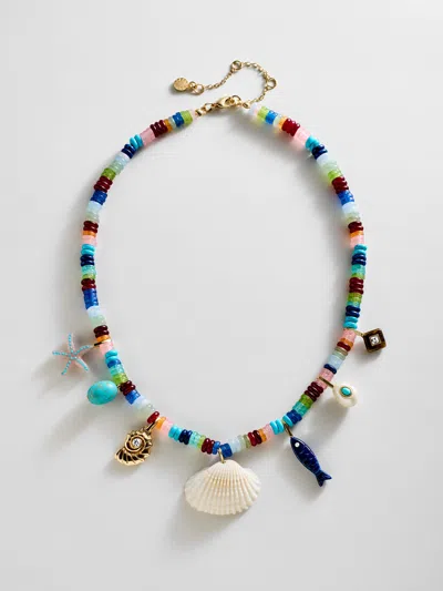 Baublebar Maui Charm Necklace In Multi