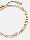 Baublebar Meaningful Motif Curb Chain Bracelet In Gold