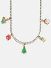 Baublebar Merry Christmas Kids' Charm Necklace In Multi