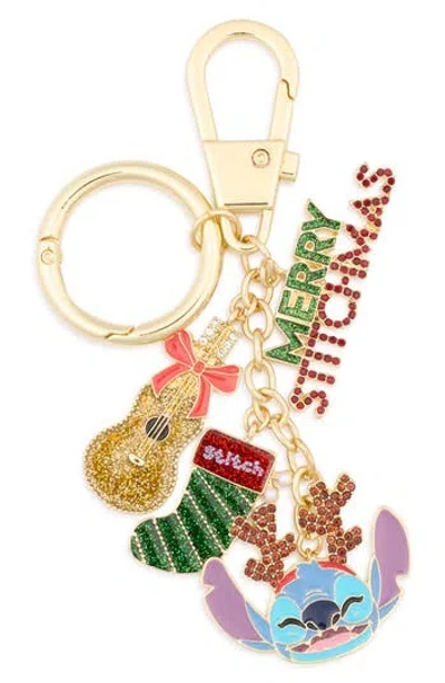 Baublebar Merry Stitchmas Holiday Cluster Bag Charm In Gold