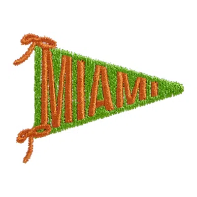 Baublebar Miami Flag Icon In Green