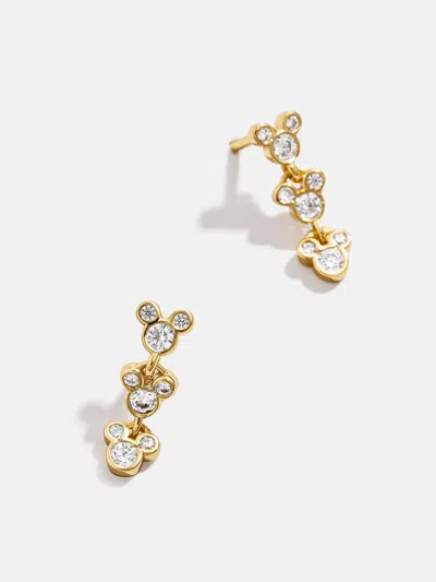 Baublebar Mickey Mouse Disney 18k Gold Plated Sterling Silver Drop Earrings