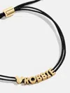 Baublebar Mickey Mouse Disney Custom Cord Bracelet In Black