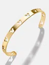 Baublebar Mickey Mouse Disney Cutout Cuff Bracelet In Gold