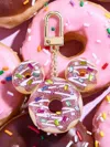 Baublebar Mickey Mouse Disney Donut Bag Charm In Gold