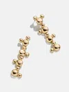 Baublebar Mickey Mouse Disney Drop Statement Earrings In Gold