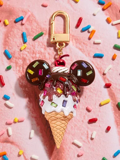 Baublebar Mickey Mouse Disney Ice Cream Bag Charm In Multi