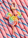 Baublebar Mickey Mouse Disney Lollipop Bag Charm In Multi