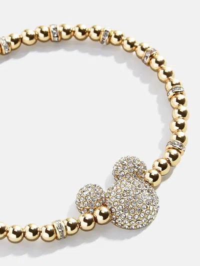 Baublebar Mickey Mouse Disney Pavé Bracelet In Gold