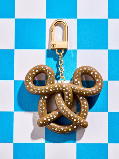 Baublebar Mickey Mouse Disney Pretzel Bag Charm In Multi