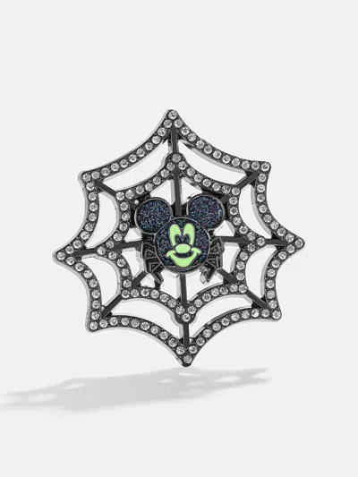 Baublebar Mickey Mouse Disney Spiderweb Pin In Gray
