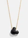 Baublebar Mickey Mouse Disney Stone Pendant Necklace In Black